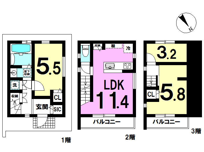 東京都大田区南雪谷5丁目の新築一戸建て 4180万円 の不動産 住宅の物件詳細 ハウスドゥ Com Sp スマートフォンサイト