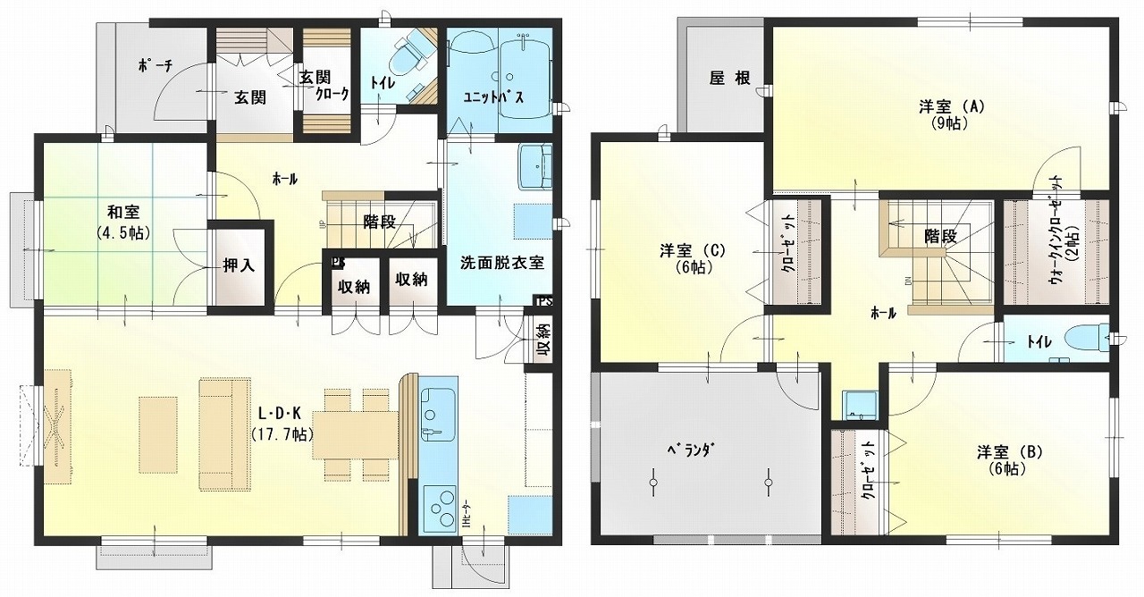 伊東 吉田a棟 新築 4ldk の不動産 住宅の物件詳細 ハウスドゥ Com スマートフォンサイト