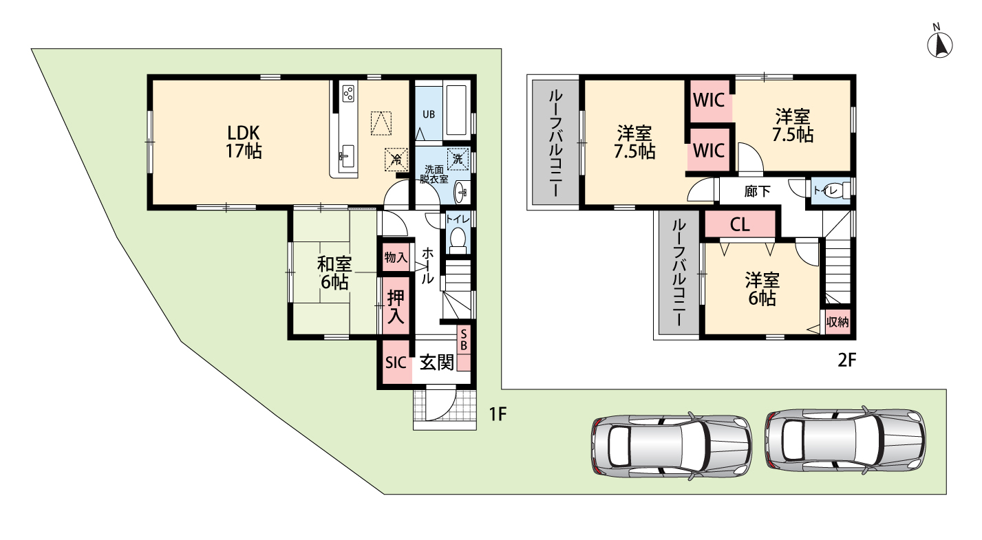 大阪府枚方市池之宮1丁目の新築一戸建て 3180万円 の不動産 住宅の物件詳細 ハウスドゥ Com Sp スマートフォンサイト