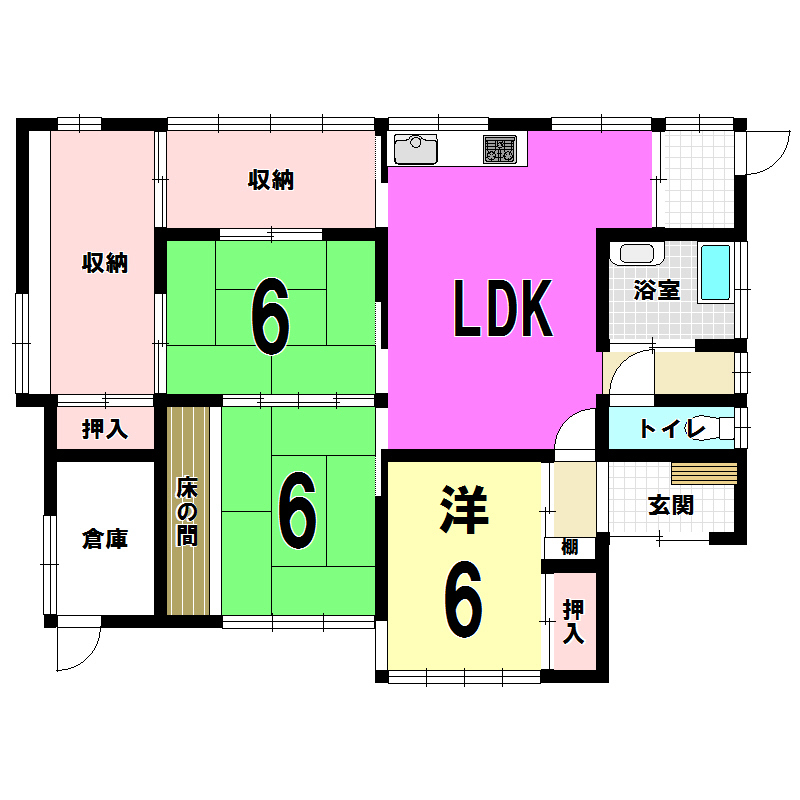 八幡西区馬場山東 中古一戸建て の不動産 住宅の物件詳細 ハウスドゥ Com スマートフォンサイト