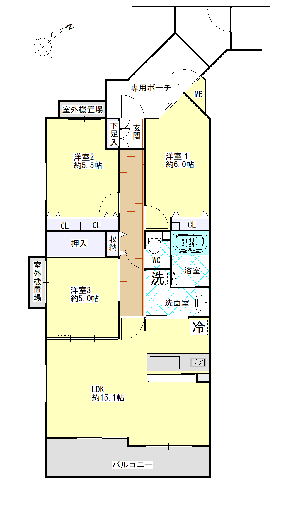 石川県野々市市押野６丁目の中古マンション 2250万円 の不動産 住宅の物件詳細 ハウスドゥ Com スマートフォンサイト
