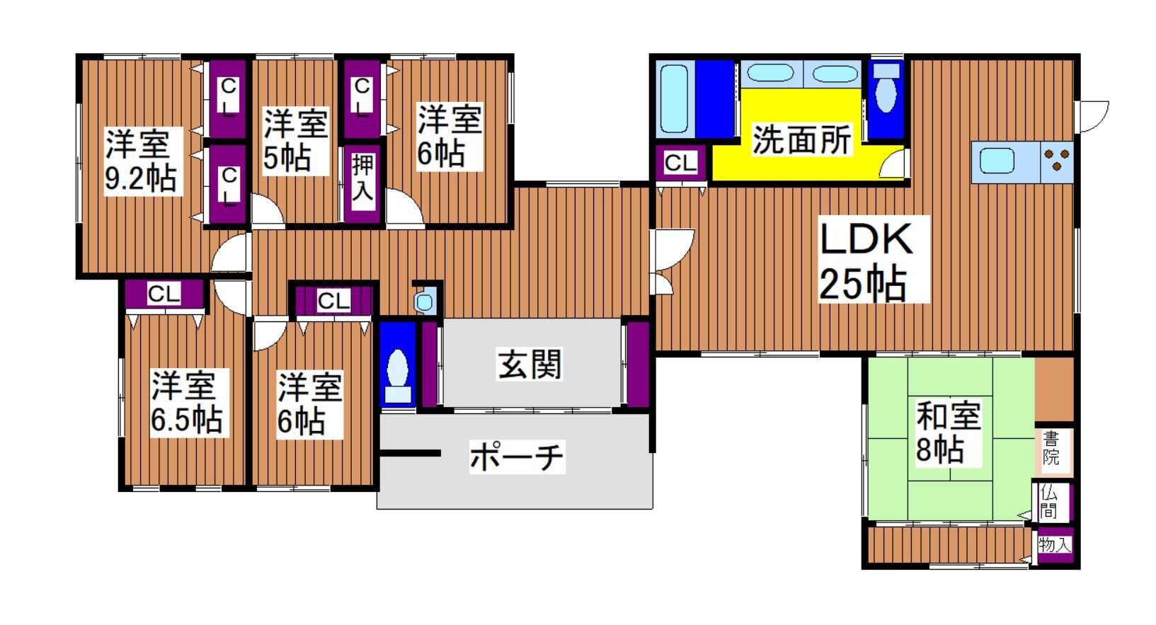 福岡県大牟田市馬込町２丁目の中古一戸建て 2500万円 の不動産 住宅の物件詳細 ハウスドゥ Com Sp スマートフォンサイト