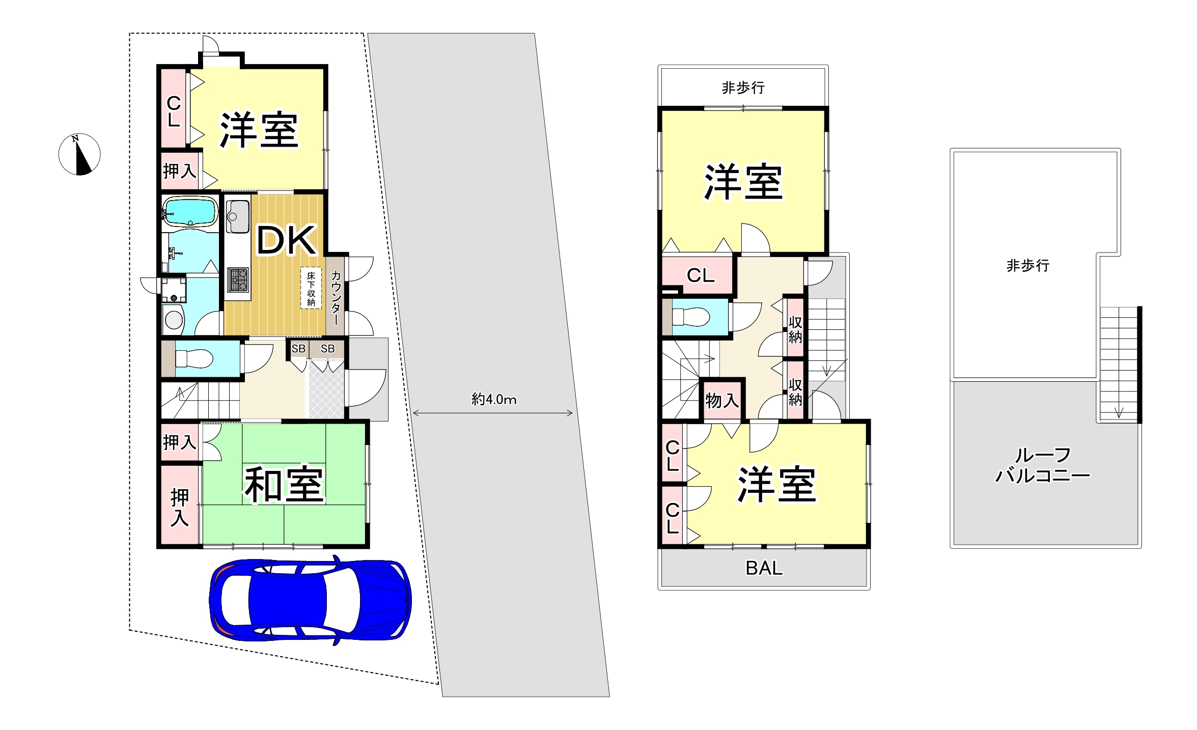 江戸川区鹿骨５丁目中古戸建 の不動産 住宅の物件詳細 ハウスドゥ Com スマートフォンサイト