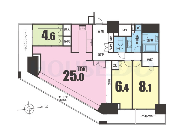 兵庫県神戸市中央区熊内町７丁目の中古マンション 万円 の不動産 住宅の物件詳細 ハウスドゥ Com Sp スマートフォンサイト