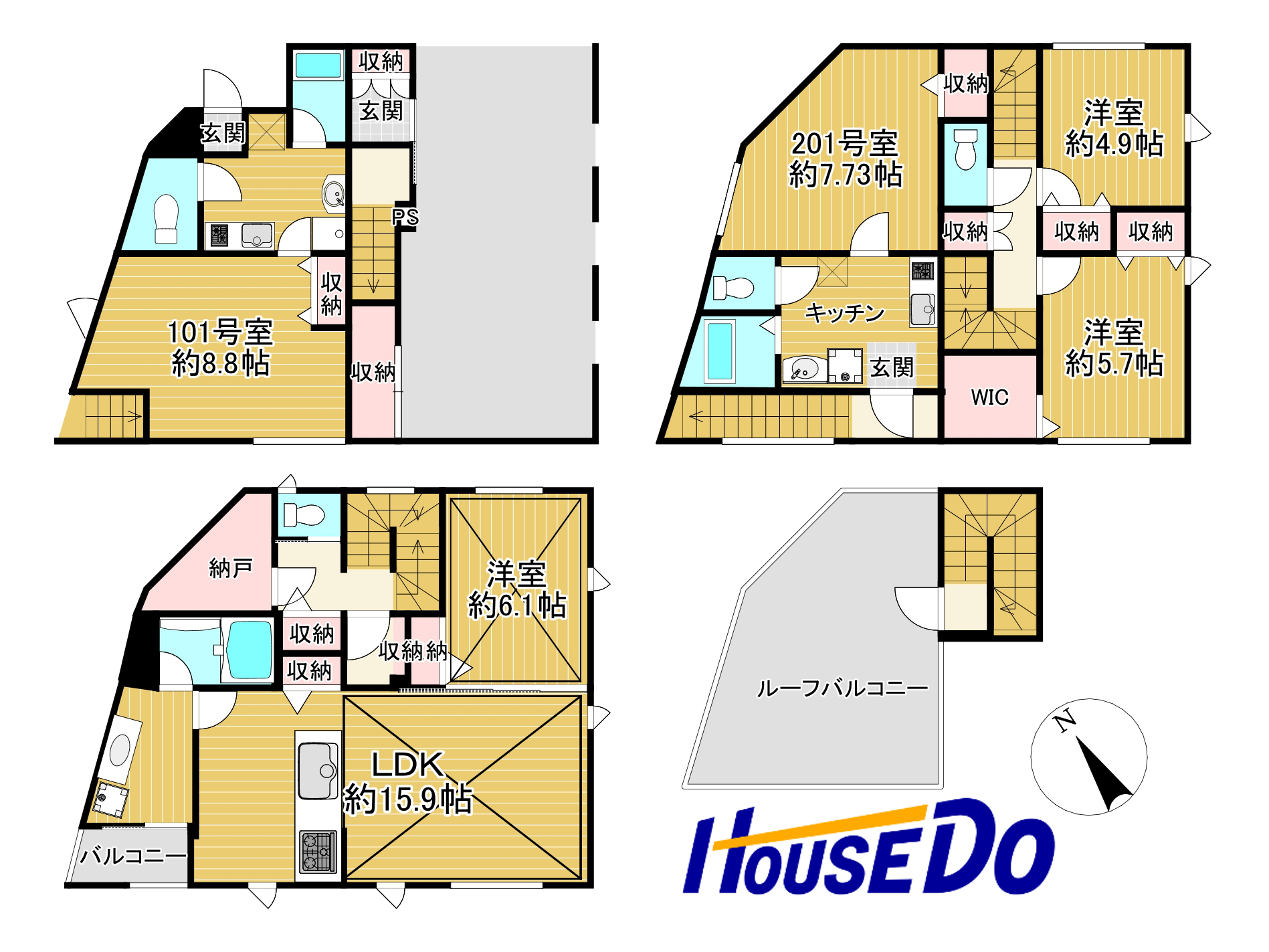 江戸川区北小岩1丁目 賃貸併用住宅 の不動産 住宅の物件詳細 ハウスドゥ Com スマートフォンサイト