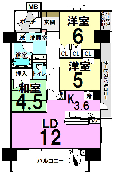 大阪府大阪市住之江区中加賀屋 ３丁目の中古マンション 3240万円 の不動産 住宅の物件詳細 ハウスドゥ Com Sp スマートフォンサイト