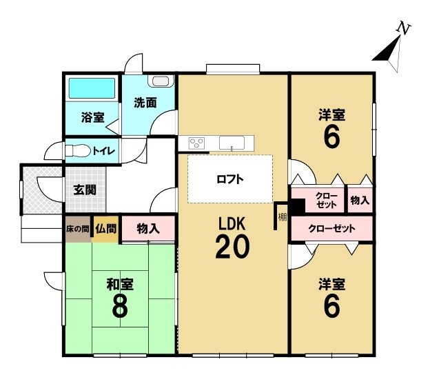桜木町２丁目 平屋３ｌｄｋ中古 フルリフォーム ロフト付き の不動産 住宅の物件詳細 ハウスドゥ Com スマートフォンサイト
