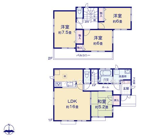 北区西味鋺6期 全2棟 1号棟 の不動産 住宅の物件詳細 ハウスドゥ Com Sp スマートフォンサイト