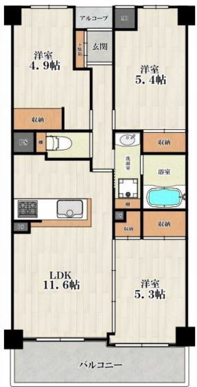 大阪府大阪市西区立売堀５丁目の中古マンション 3780万円 の不動産 住宅の物件詳細 ハウスドゥ Com スマートフォンサイト