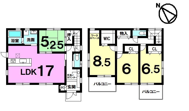 滋賀県栗東市霊仙寺６丁目の新築一戸建て 3480万円 の不動産 住宅の物件詳細 ハウスドゥ Com スマートフォンサイト