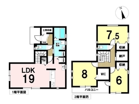 津島市江西町4丁目　全6棟　4号棟　未入居一戸建て