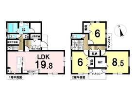 津島市江西町4丁目　全6棟　5号棟　未入居一戸建て