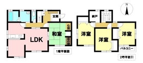 津島市中一色町弥六山　中古一戸建て