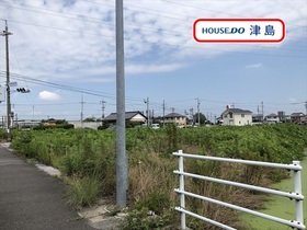 津島市申塚町1丁目　建築条件なし土地