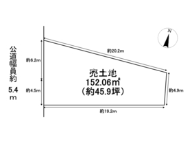 名古屋市南区寺崎町　建築条件なし土地