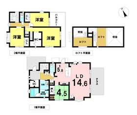桑名市大字東方字上之越　22号地　新築一戸建て