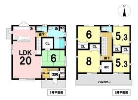 ＊一宮市小信中島II　全3棟　B棟　新築一戸建て