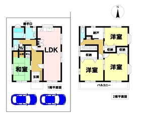 津島市唐臼町西島　中古一戸建て