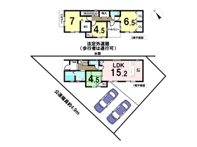 ○ファーストタウンあま市第1七宝町沖之島宮前　全1棟　新築一戸建て