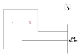一宮市乾町　全2区画　1号地　建築条件なし土地