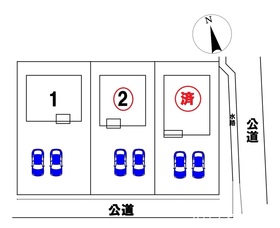 ○クレイドルガーデン津島市神守町第7　全3棟　2号棟　新築一戸建て