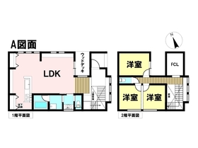名古屋市中川区戸田西3丁目　全2棟　A号棟　新築一戸建て