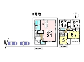 ファーストタウン名古屋市北区上飯田東町2丁目　全4棟　3号地　新築一戸建て