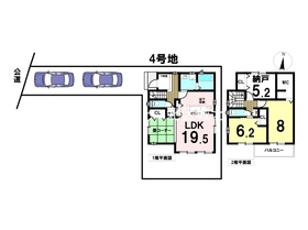 ファーストタウン名古屋市北区上飯田東町2丁目　全4棟　4号地　新築一戸建て