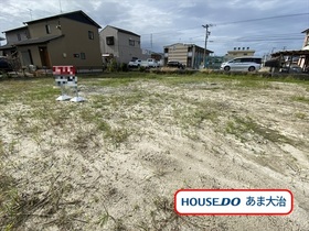 あま市七宝町川部折戸　全3区画　2号地　建築条件なし土地