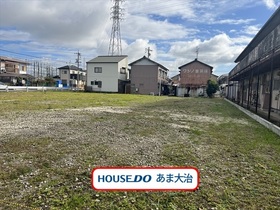 ◇あま市七宝町川部屋敷代　全4区画　4号地　建築条件なし土地