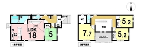 クレアスタウン一宮市伝法寺1丁目　全3棟　№2　新築一戸建て