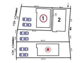 ○津島市鹿伏兎町西　全3棟　1号棟　新築一戸建て