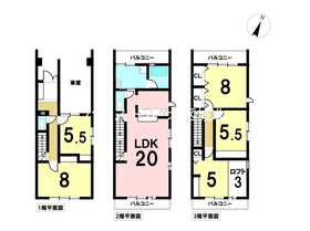 名古屋市北区福徳町7丁目　中古一戸建て