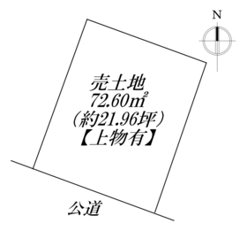 名古屋市港区船頭場1丁目　建築条件なし土地