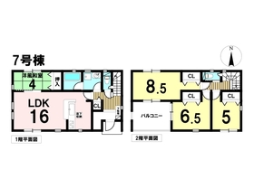 ○クレイドルガーデンあま市石作第3　全7棟　7号棟　新築一戸建て