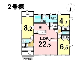 リナージュ名古屋市中川区下之一色町23-1期　全2棟　2号棟　新築一戸建て