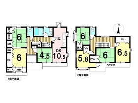 ●あま市下萱津平島　中古一戸建て