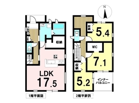 ※LiveleGarden.S愛西市西條町伊重　全4棟　1号棟　新築一戸建て