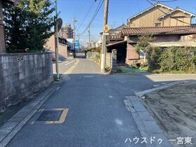 □名古屋市中川区万場2丁目　全3区画　A号地　建築条件なし土地