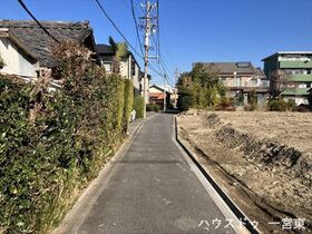 □名古屋市中川区万場2丁目　全3区画　B号地　建築条件なし土地
