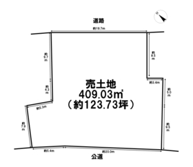 ●桑名市大字江場字江場屋敷　建築条件なし土地