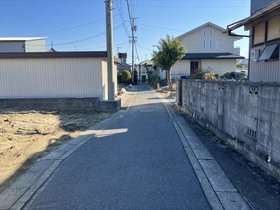名古屋市中川区万場2丁目　全3区画　2号地　建築条件なし土地