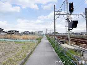 ●一宮市千秋町加納馬場字松下　建築条件なし土地