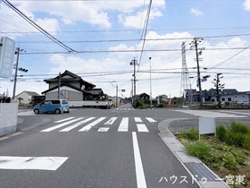 一宮市木曽川町黒田字新開　建築条件なし土地