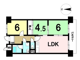イトーピア八島マンションB棟