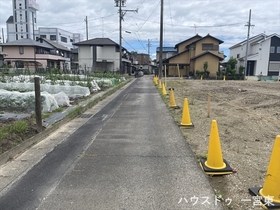 ＊一宮市浅井町大野字如来前　全5区画　4号地　建築条件なし土地