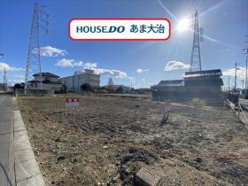 あま市七宝町沖之島東流　建築条件なし土地