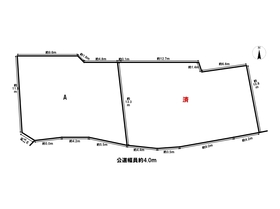 四日市市川島町　全2区画　A号地　建築条件なし土地