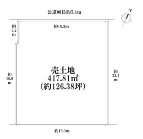 名古屋市港区多加良浦町5丁目　建築条件なし土地