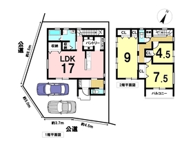 ●名古屋市中川区打出町江西　中古一戸建て